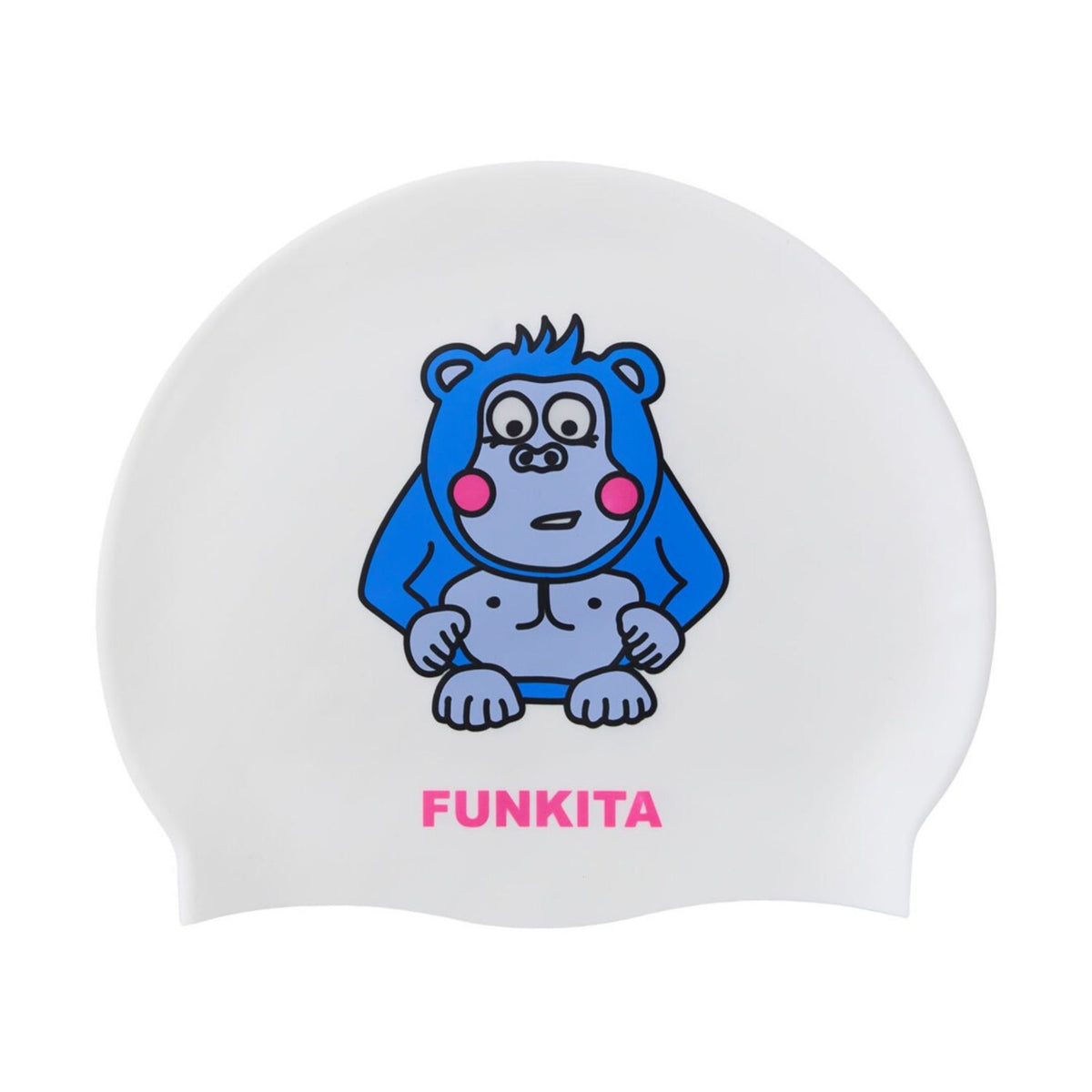 Funkita Silicone Swim Cap Purple Back