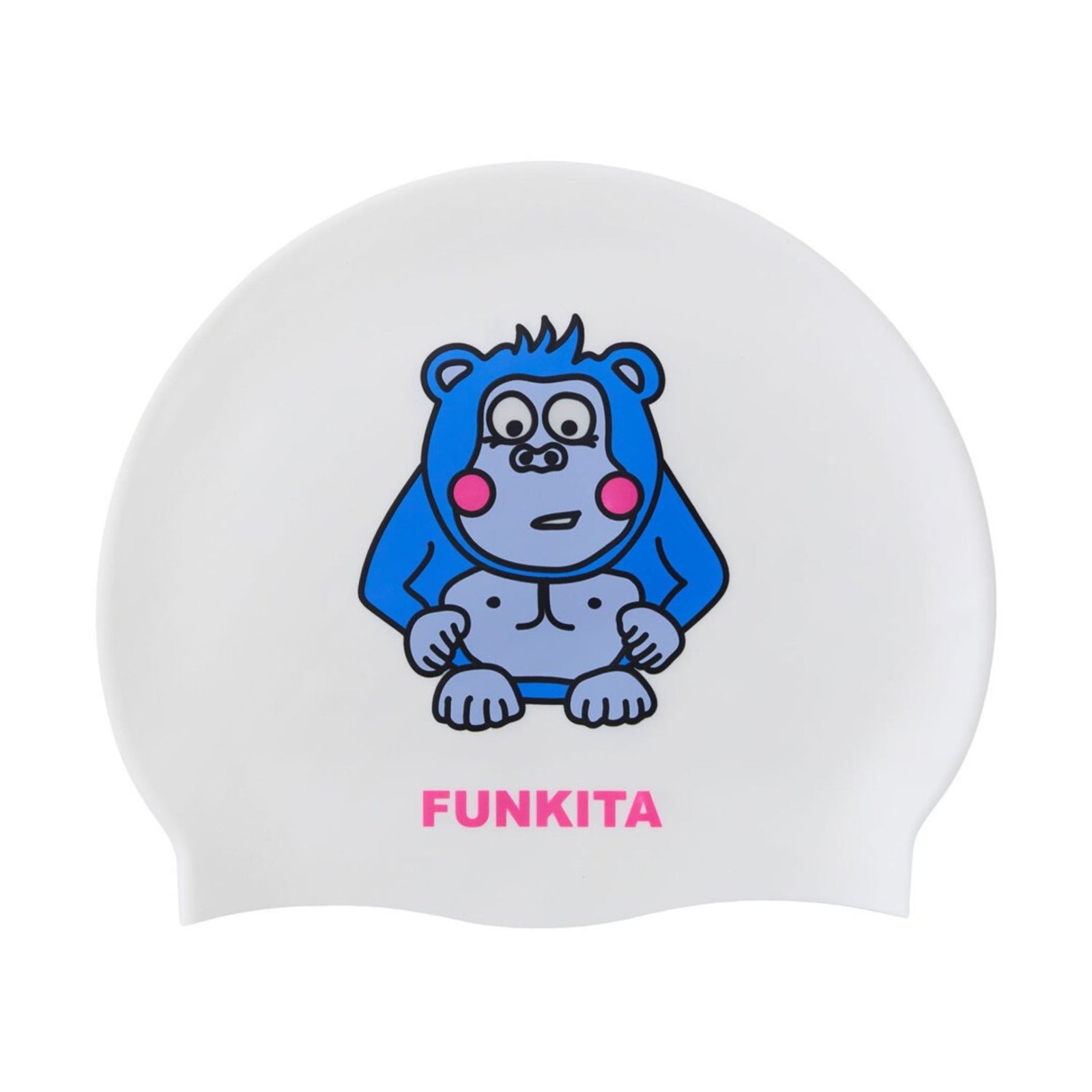 Funkita Silicone Swim Cap Purple Back