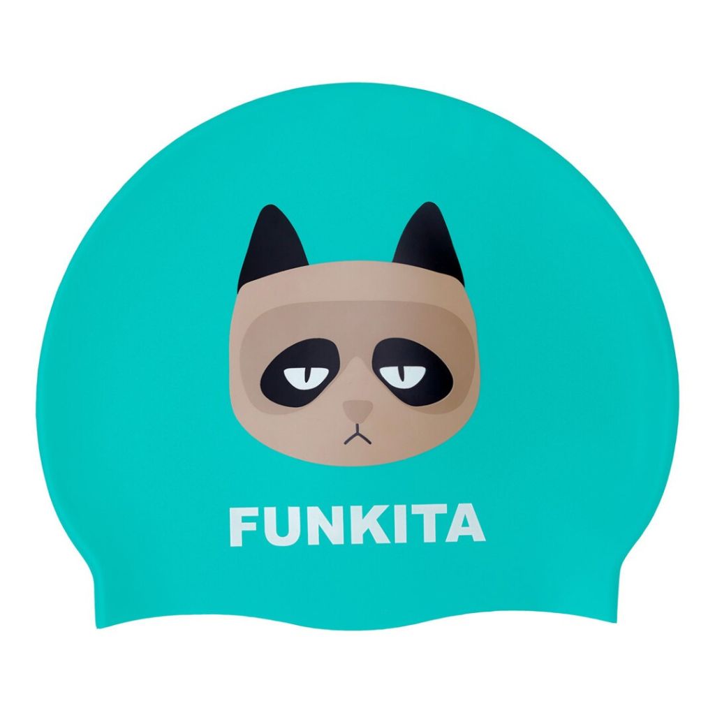 Funkita Silicone Swim Cap Still Grumpy
