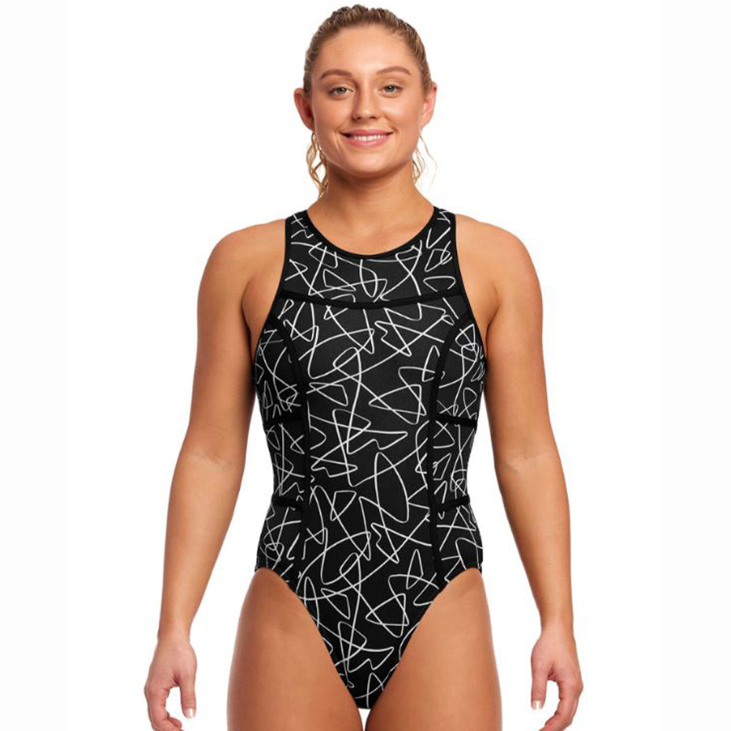 Funkita Women's Hi Flyer - Texta Mess