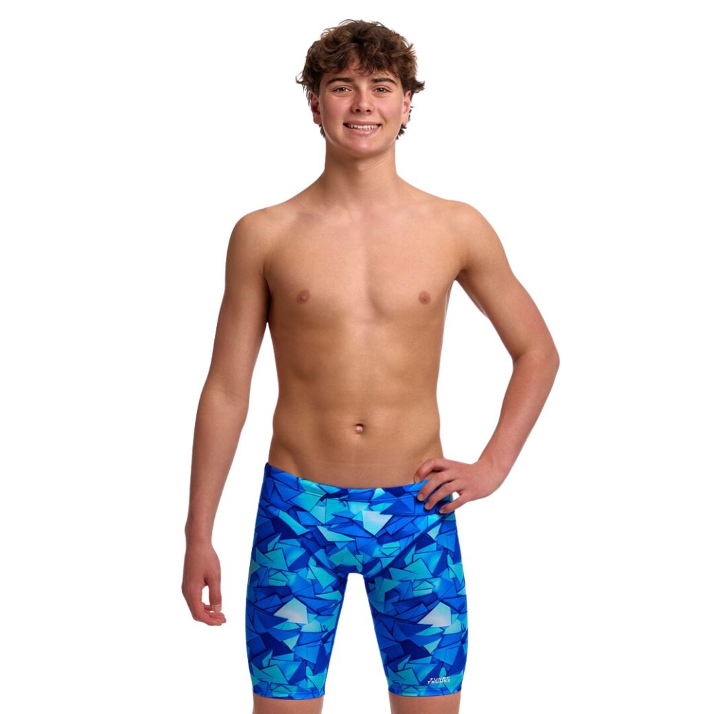 Funky Trunks Boy's Jammer Try Blue