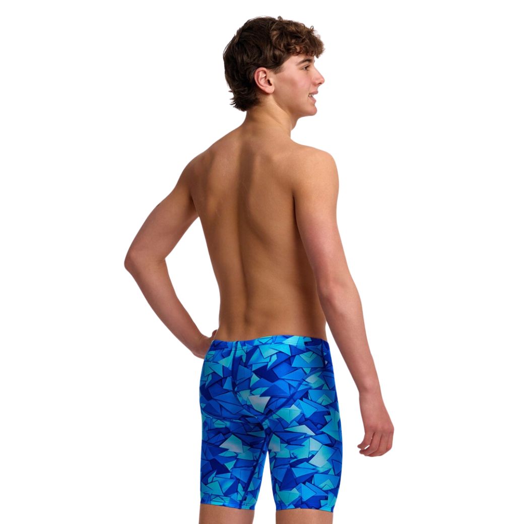 Funky Trunks Boy's Jammer Try Blue