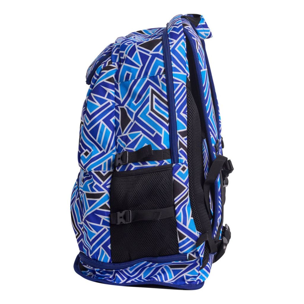 Funky Trunks Elite Squad Backpack Blue Bits