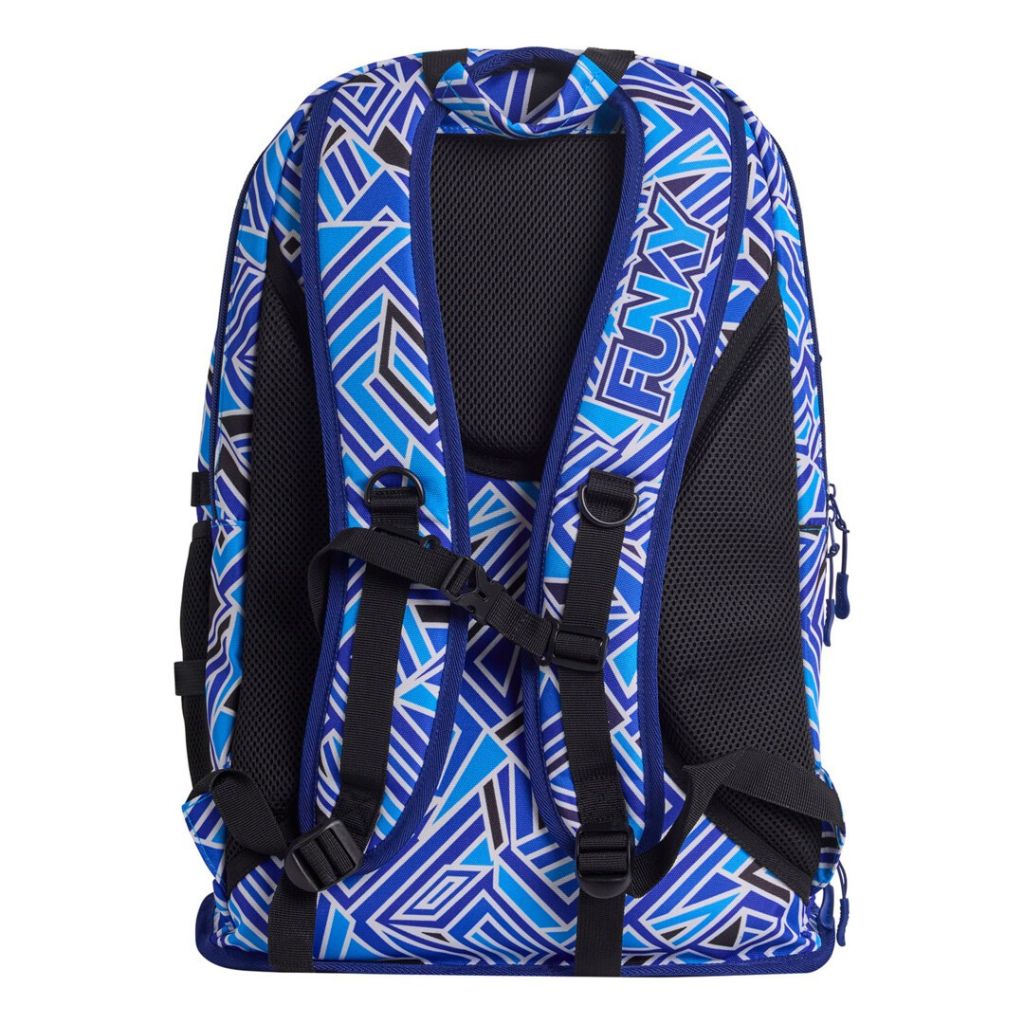 Funky Trunks Elite Squad Backpack Blue Bits