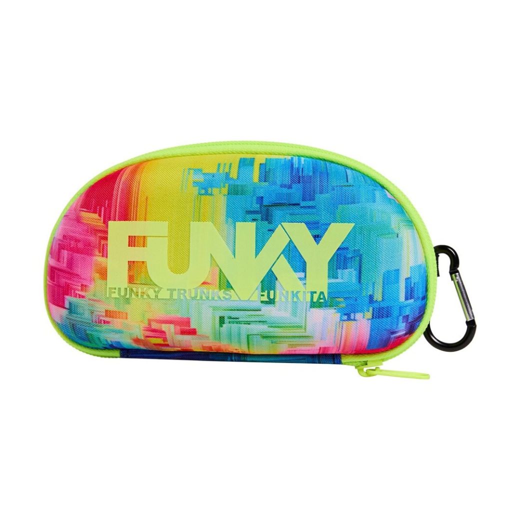 Funky Trunks Goggle Case Falling Colours