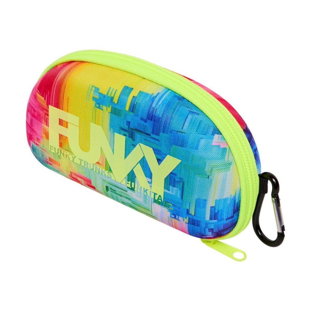 Funky Trunks Goggle Case Falling Colours