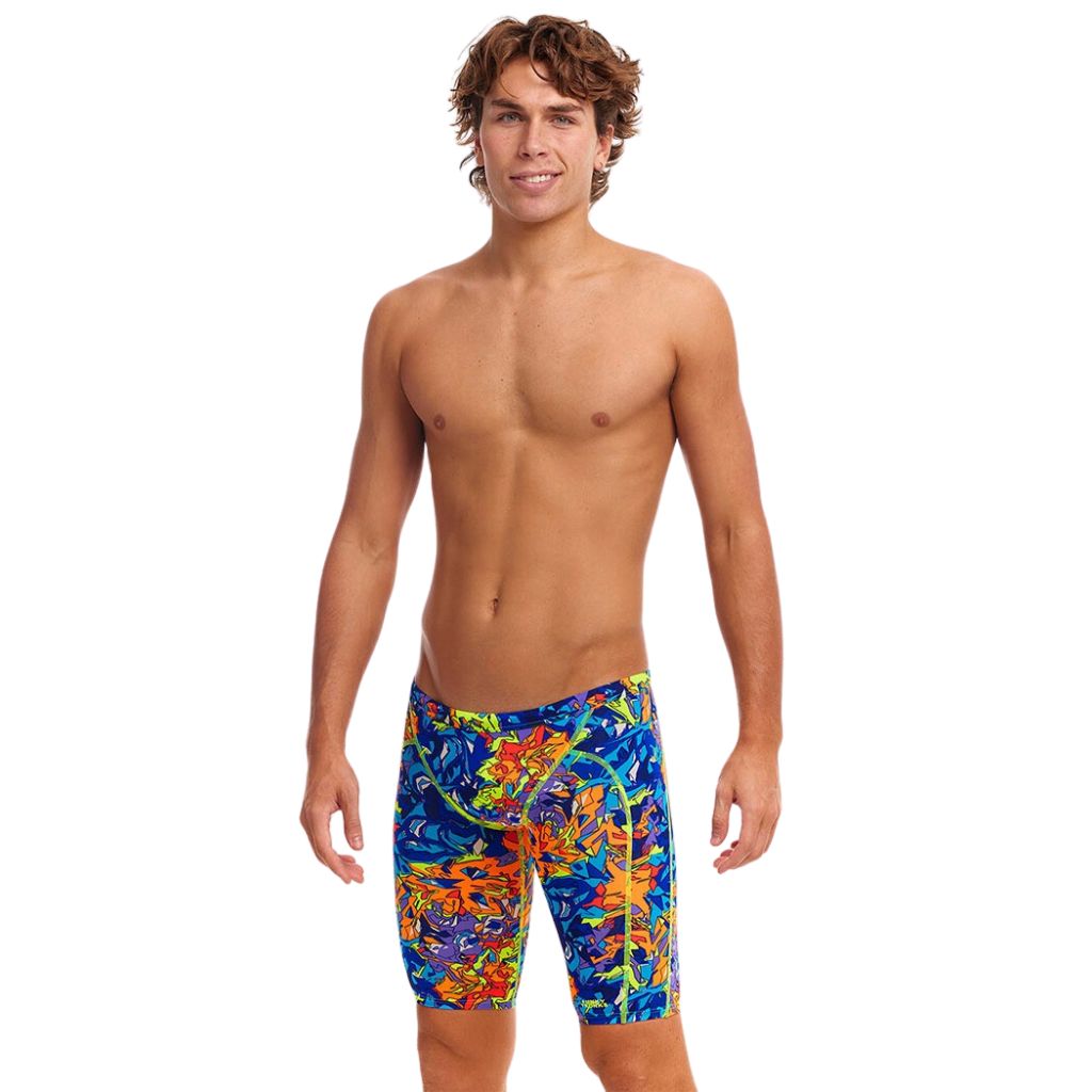 Funky Trunks Men&#39;s Jammer Mixed Mess