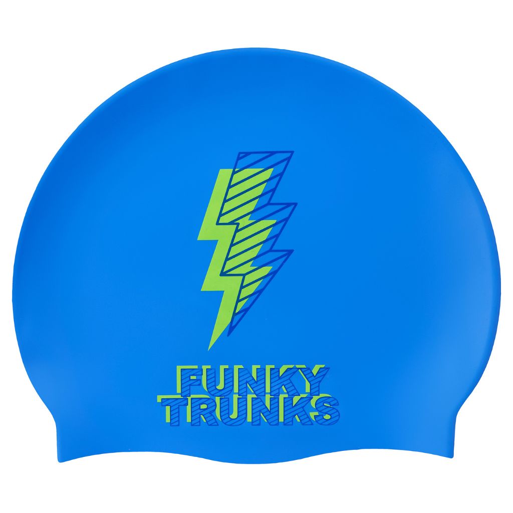 Funky Trunks Silicone Swim Cap Bolted