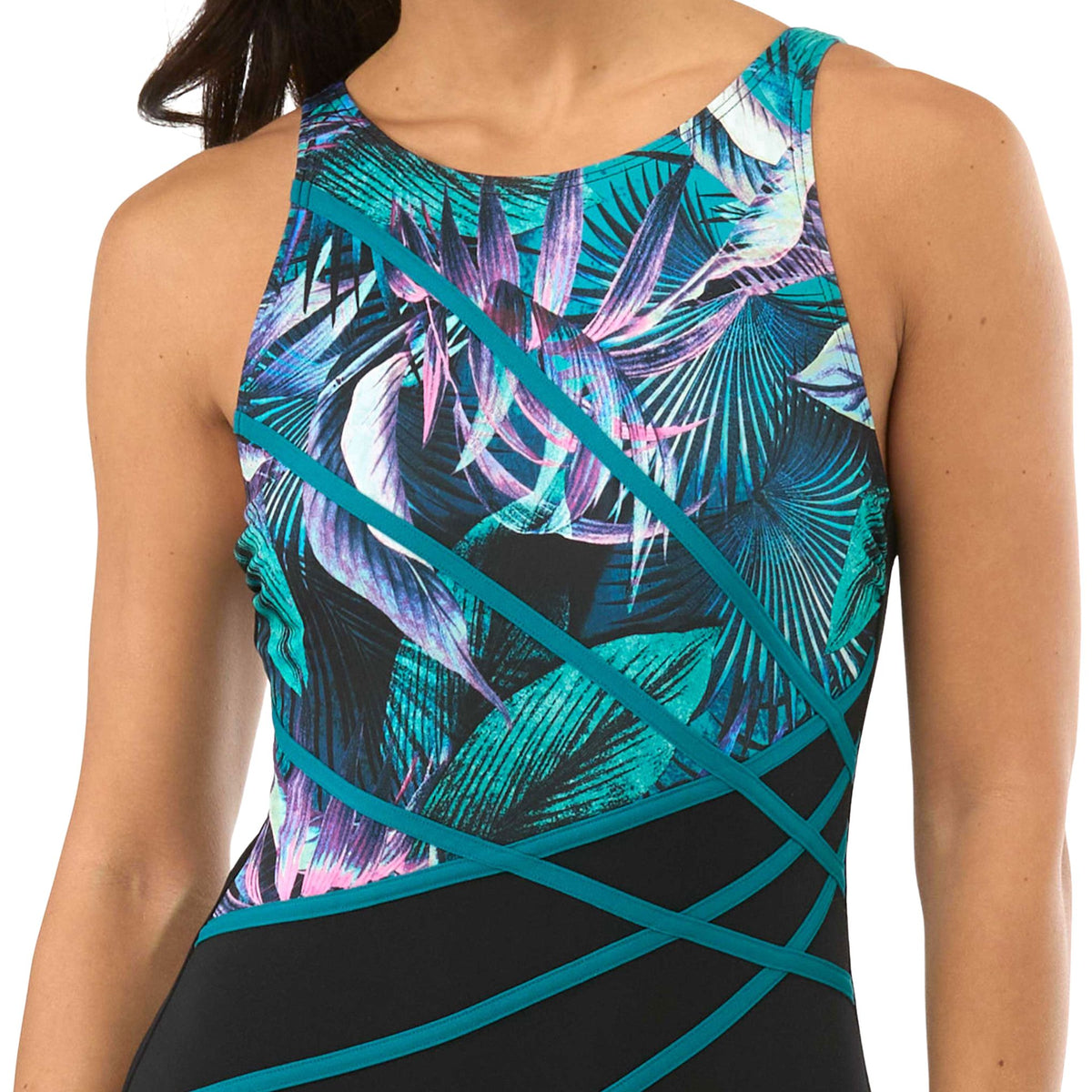 Gabar Scoop Neck Frond Frequency