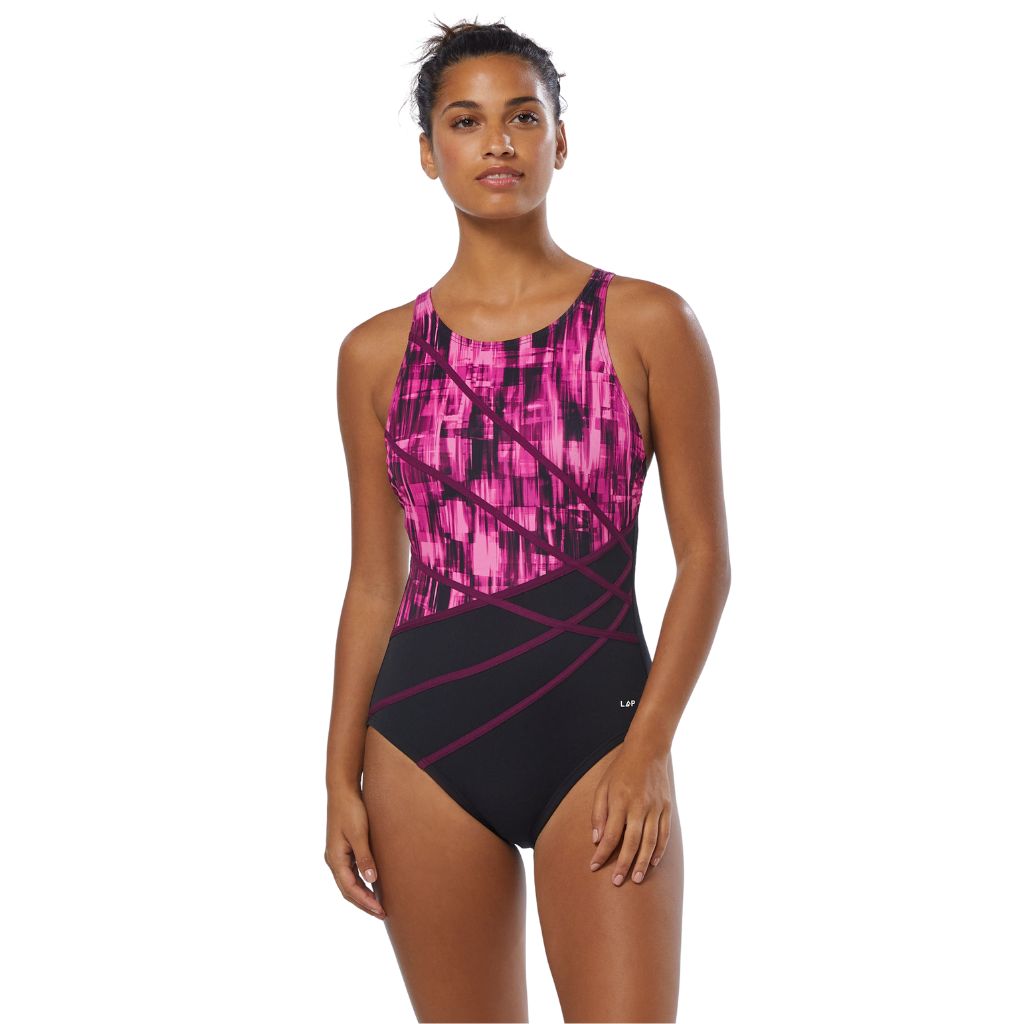 Gabar Scoop Neck Pink Multi