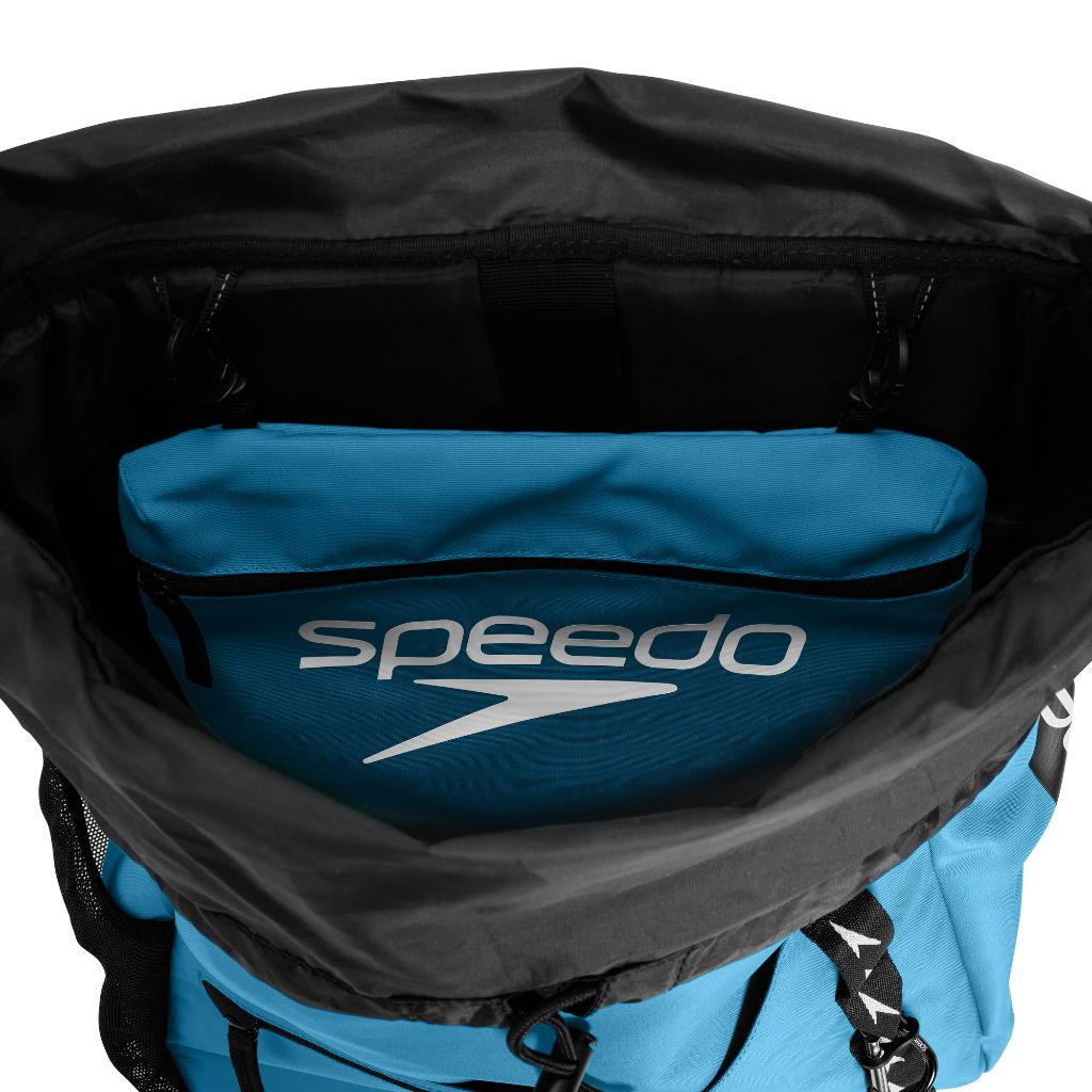 TP Georgian Bay Squall Speedo Team Bag 35L Hawaii Blue with Name
