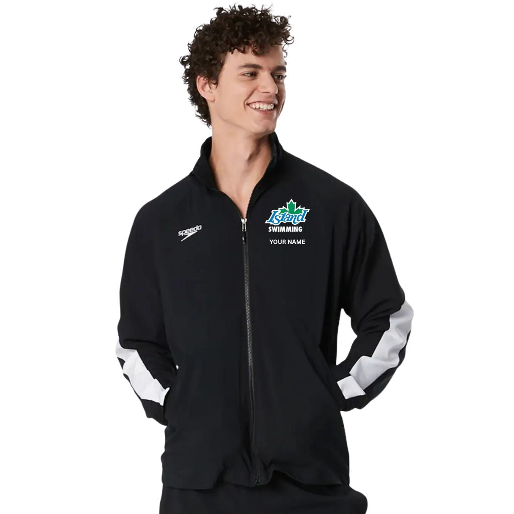 TP Island Swimming Speedo Men&#39;s Edge Jacket with Name