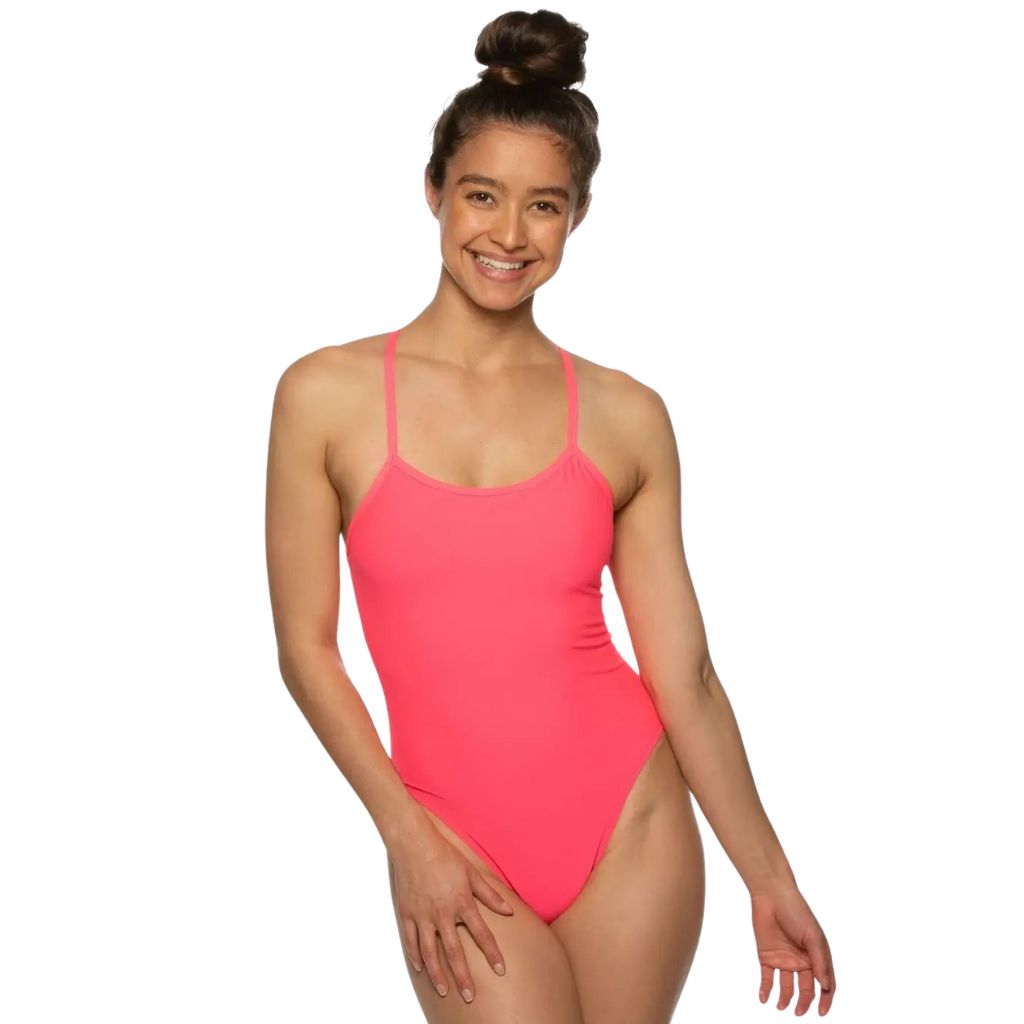 Jolyn Brandon Onesie Hot Pink