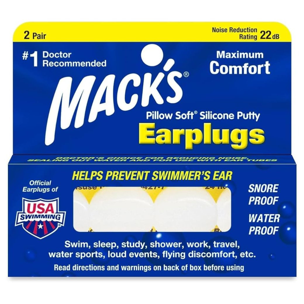Mack's Pillow Soft Silicone Putty Ear Plugs
