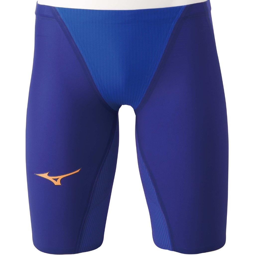 Mizuno GX Sonic IV Multi Racer Competitive Racing Tech Suit Jammer - Blue Orange