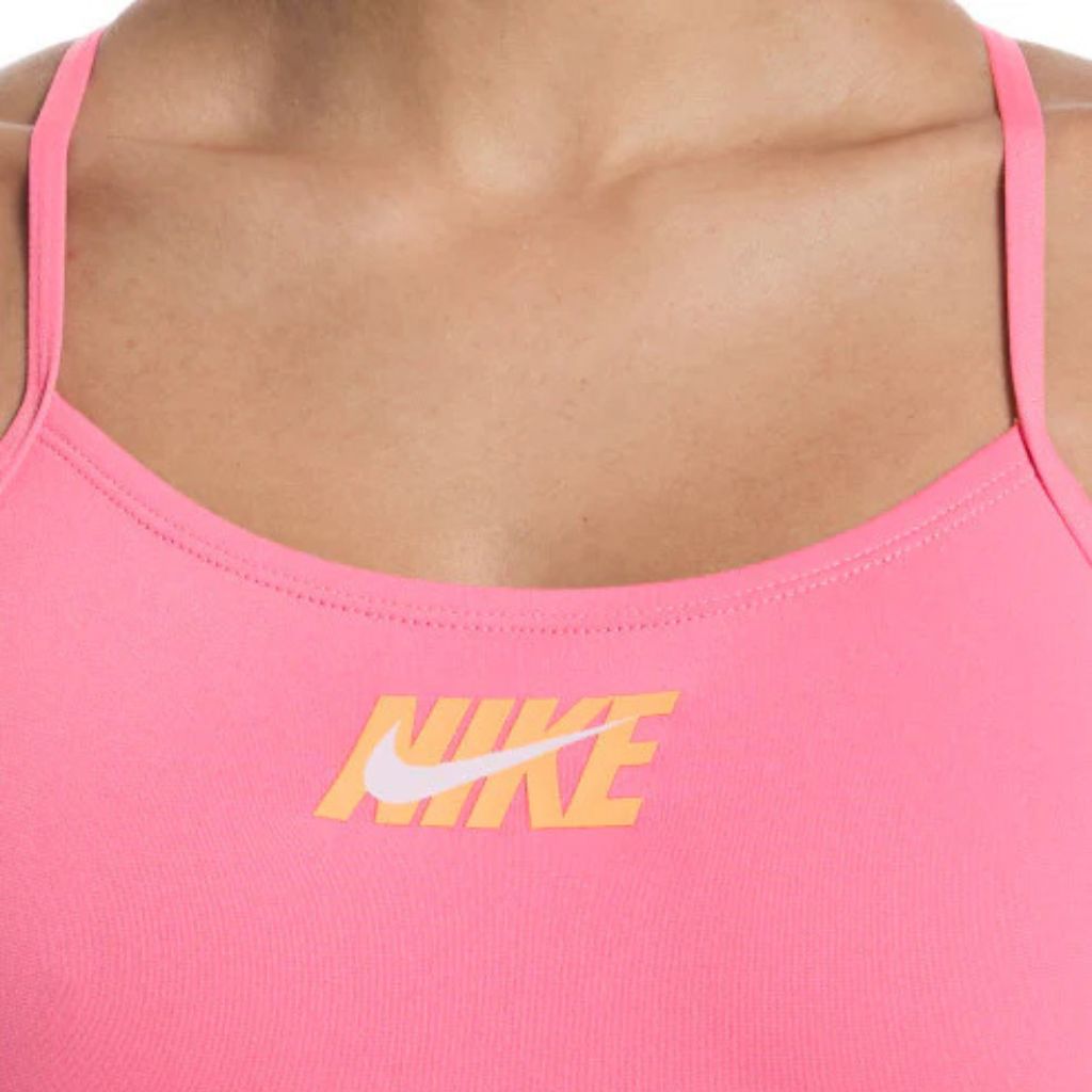 Nike Hydrastrong Crossback Logo Graphic Pink Glow