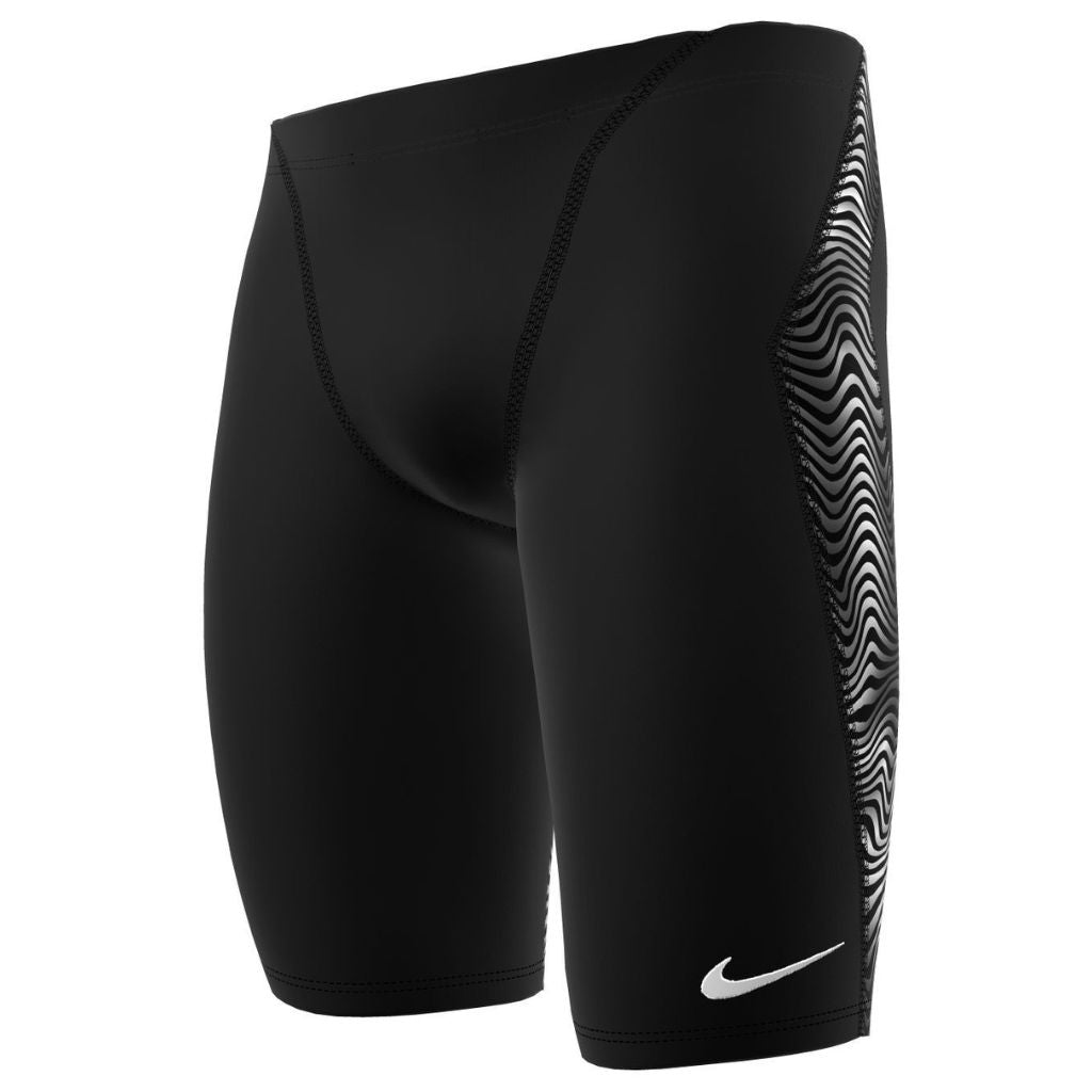 Nike Hydrastrong Jammer Water Stripe Black