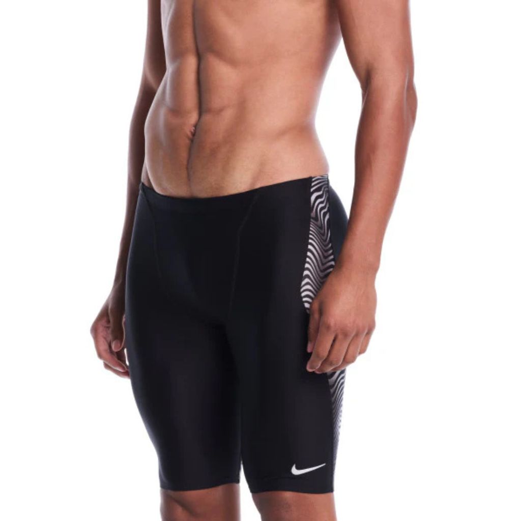 Nike Hydrastrong Jammer Water Stripe Black