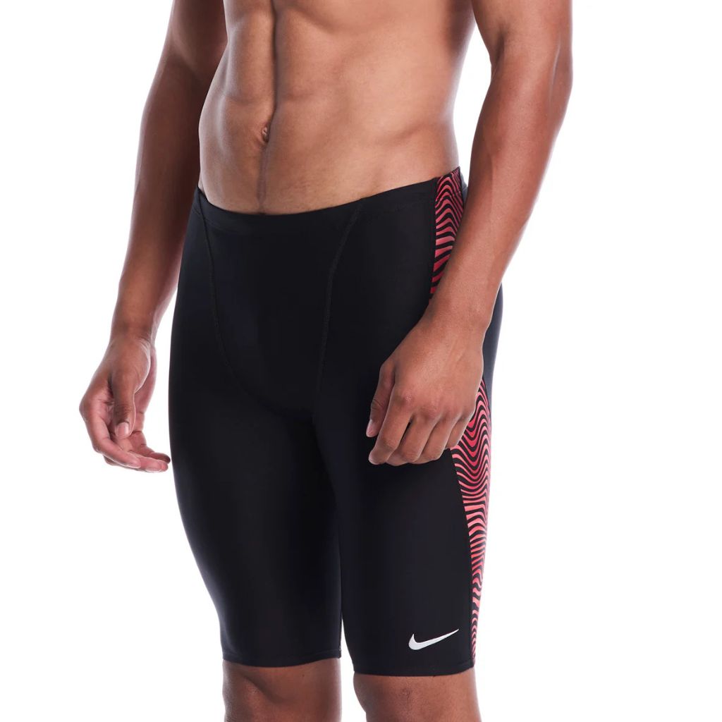 Nike Hydrastrong Jammer Water Stripe Red