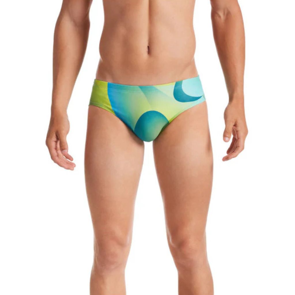 Nike Spectrum Swoosh Fade Brief Aurora Green