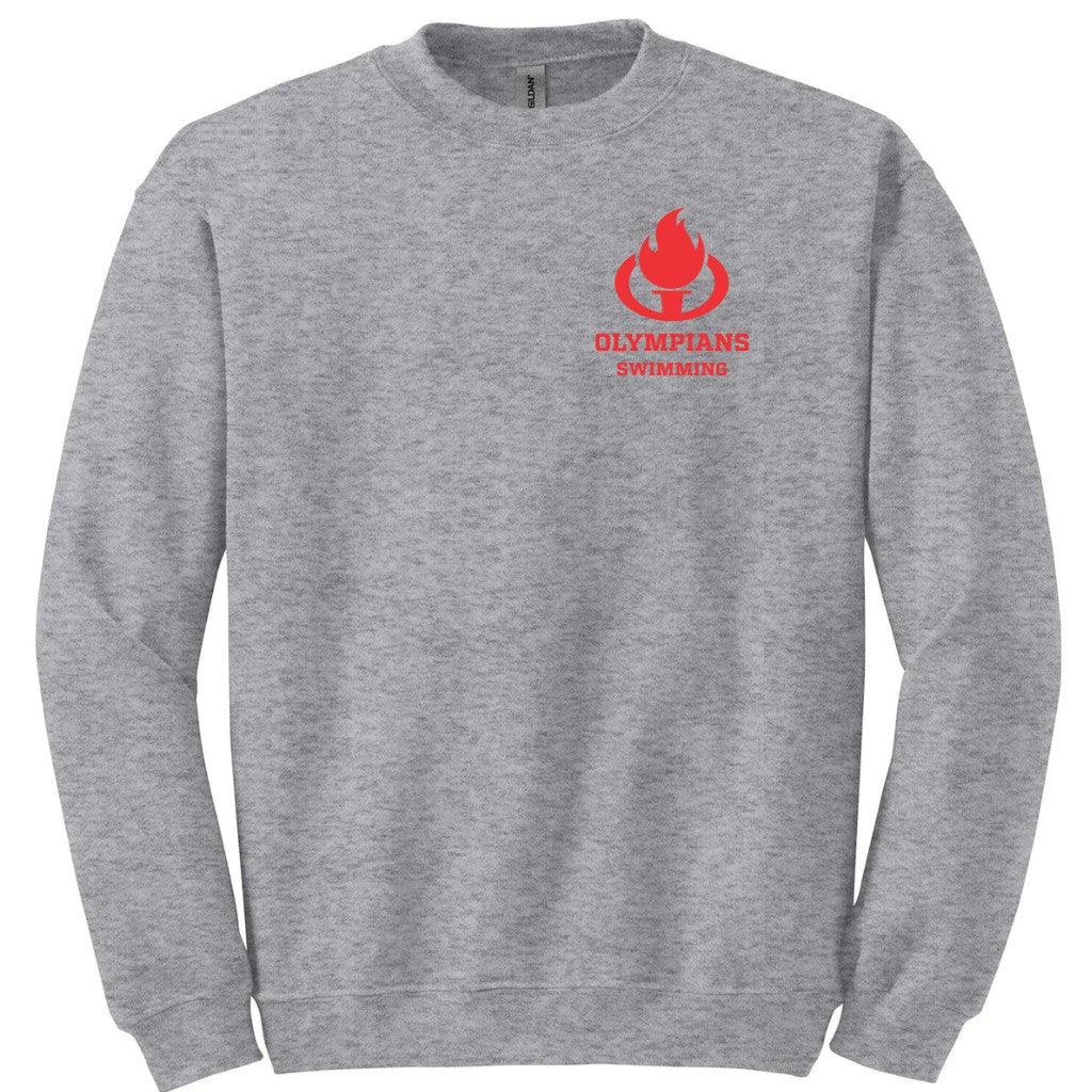 Olympians Swimming Crewneck Sport Grey