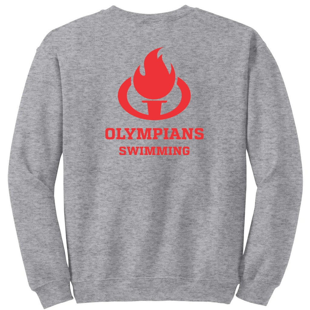 Olympians Swimming Crewneck Sport Grey