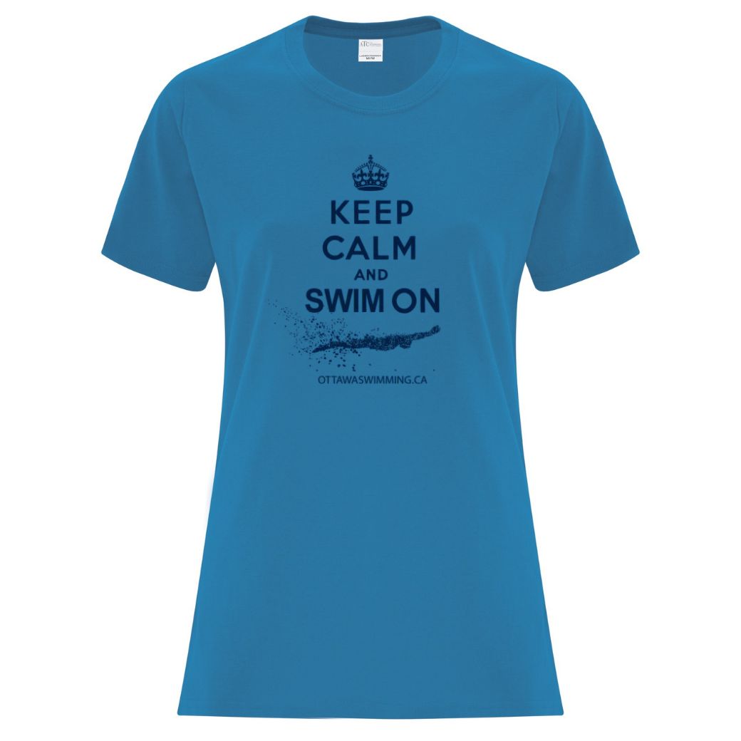 TP Ottawa Swimming Women's Blue Tshirt