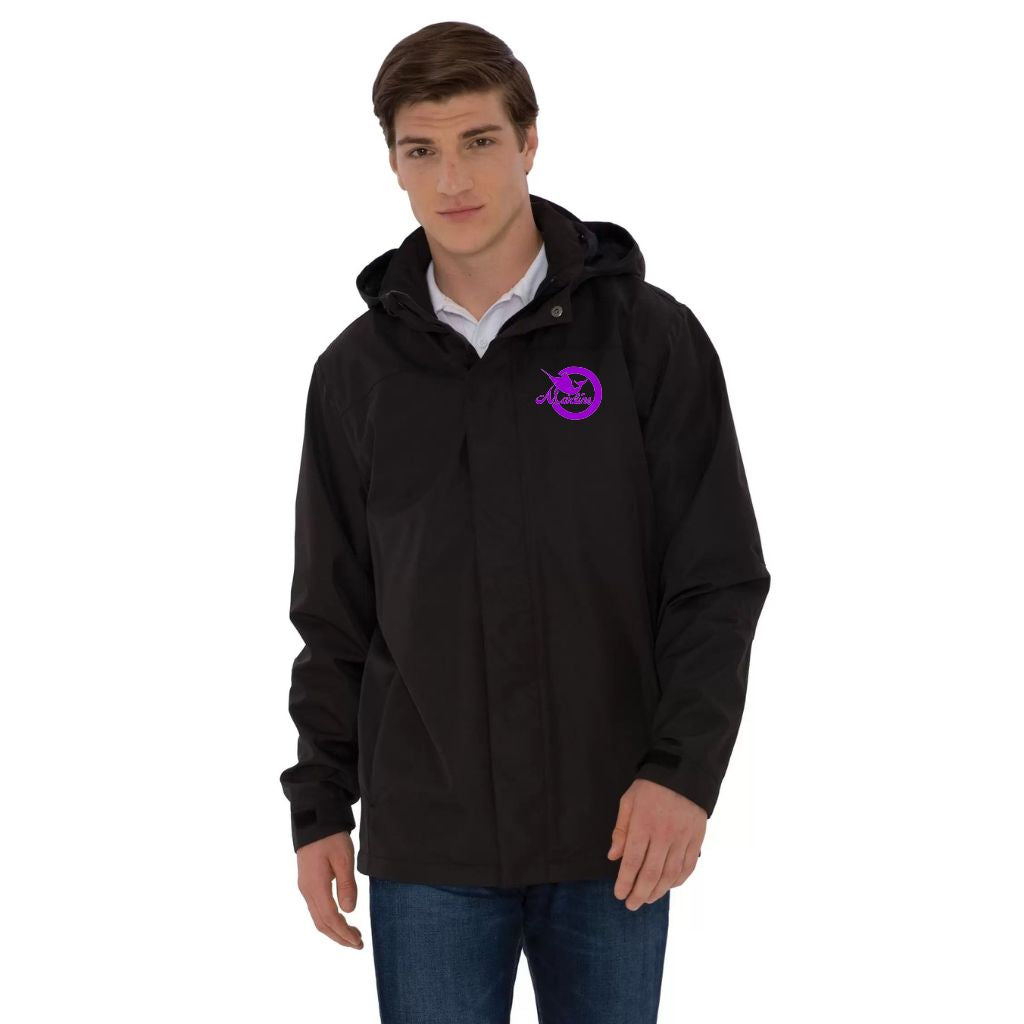 TP Poco Marlins Embroidered Men&#39;s Rain Jacket