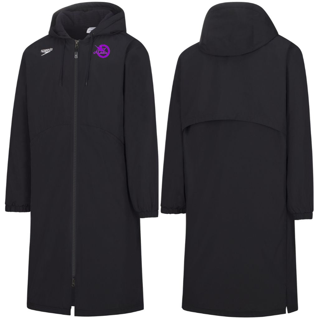 TP Poco Marlins Embroidered Speedo Parka Black