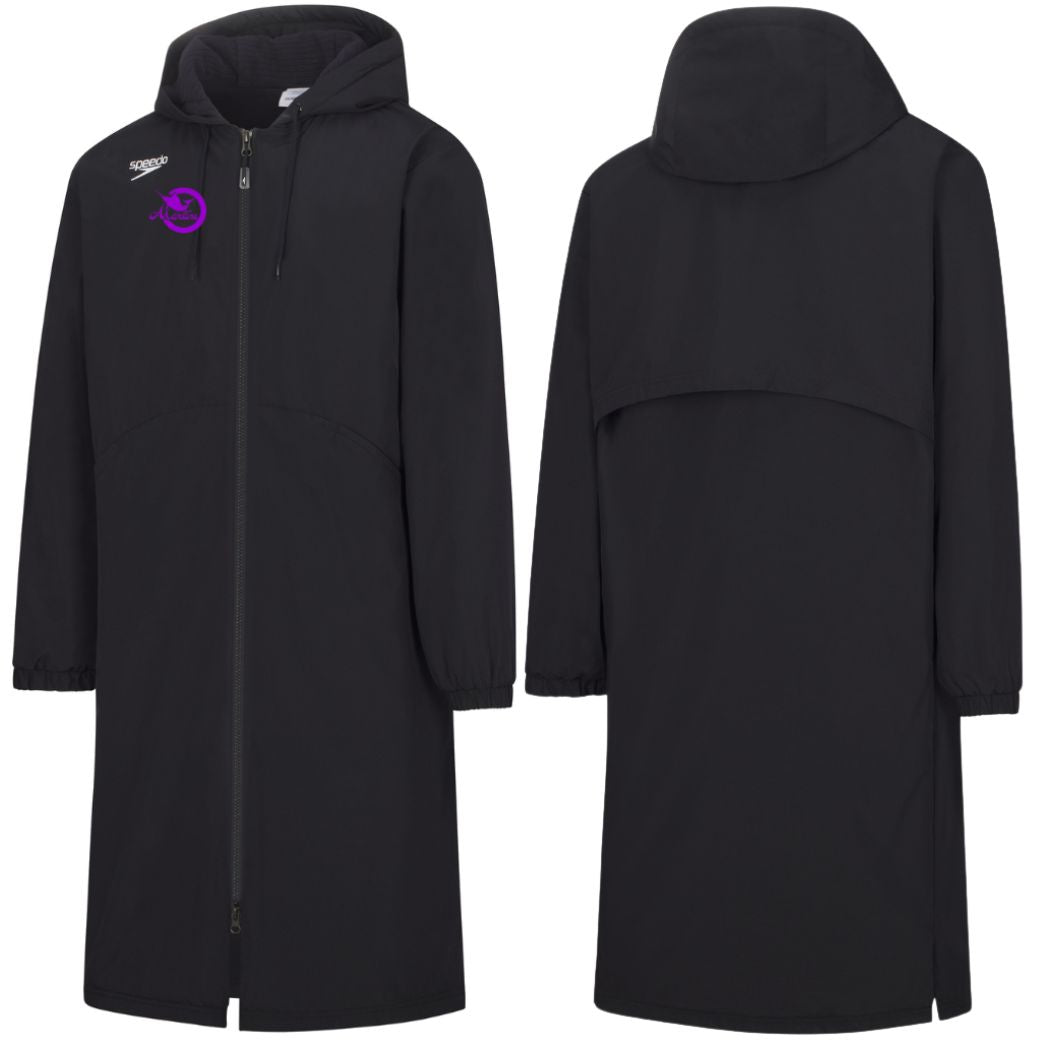 TP Poco Marlins Embroidered Speedo Parka Black