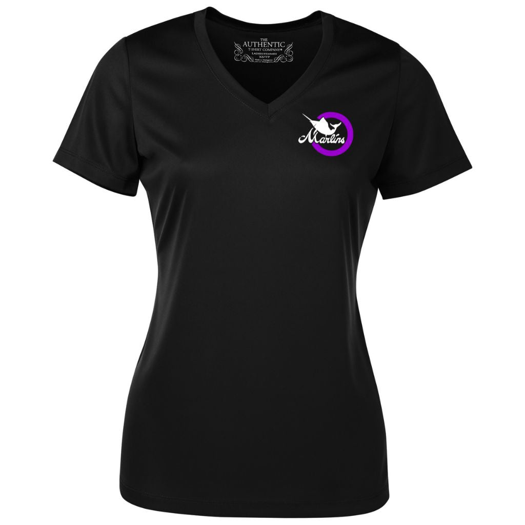 TP Poco Marlins Women&#39;s Cotton V Neck