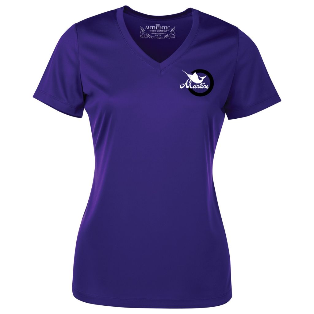 TP Poco Marlins Women&#39;s Cotton V Neck