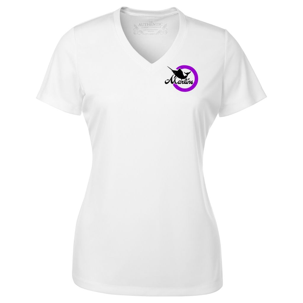 TP Poco Marlins Women&#39;s Cotton V Neck