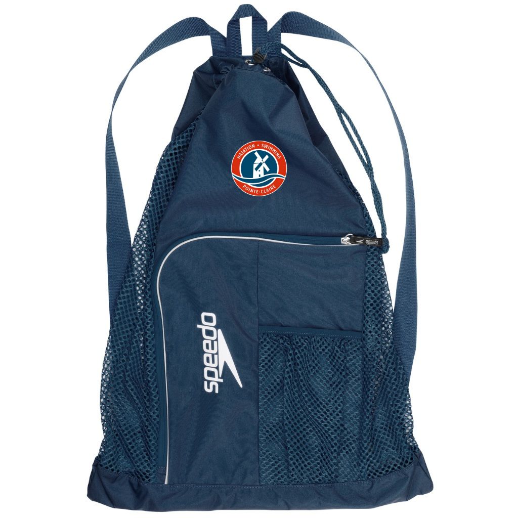 TP Pointe Claire Masters Speedo Deluxe Mesh Bag Navy