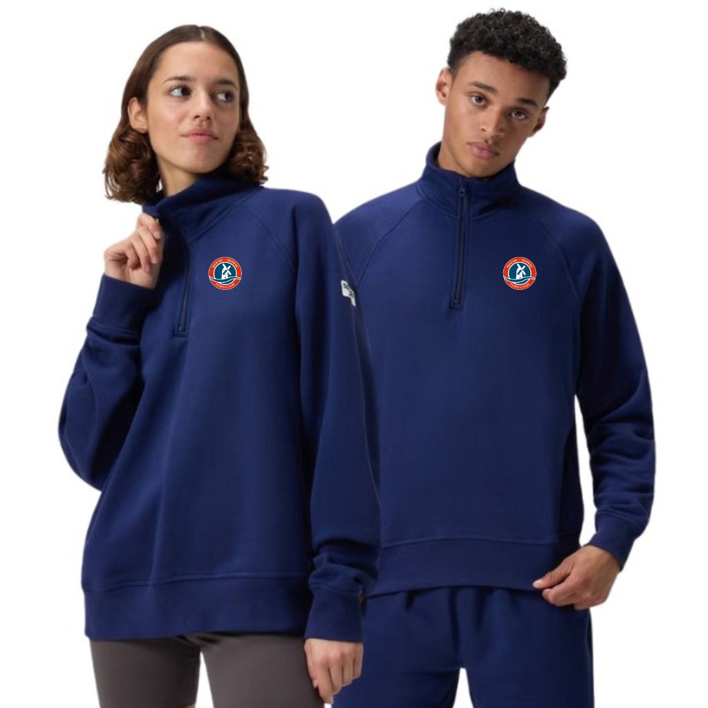 TP Pointe Claire Swimming Speedo Unisex Quarter Zip Navy