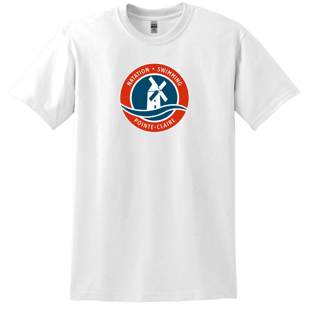 TP Pointe Claire Swimming Tshirt White