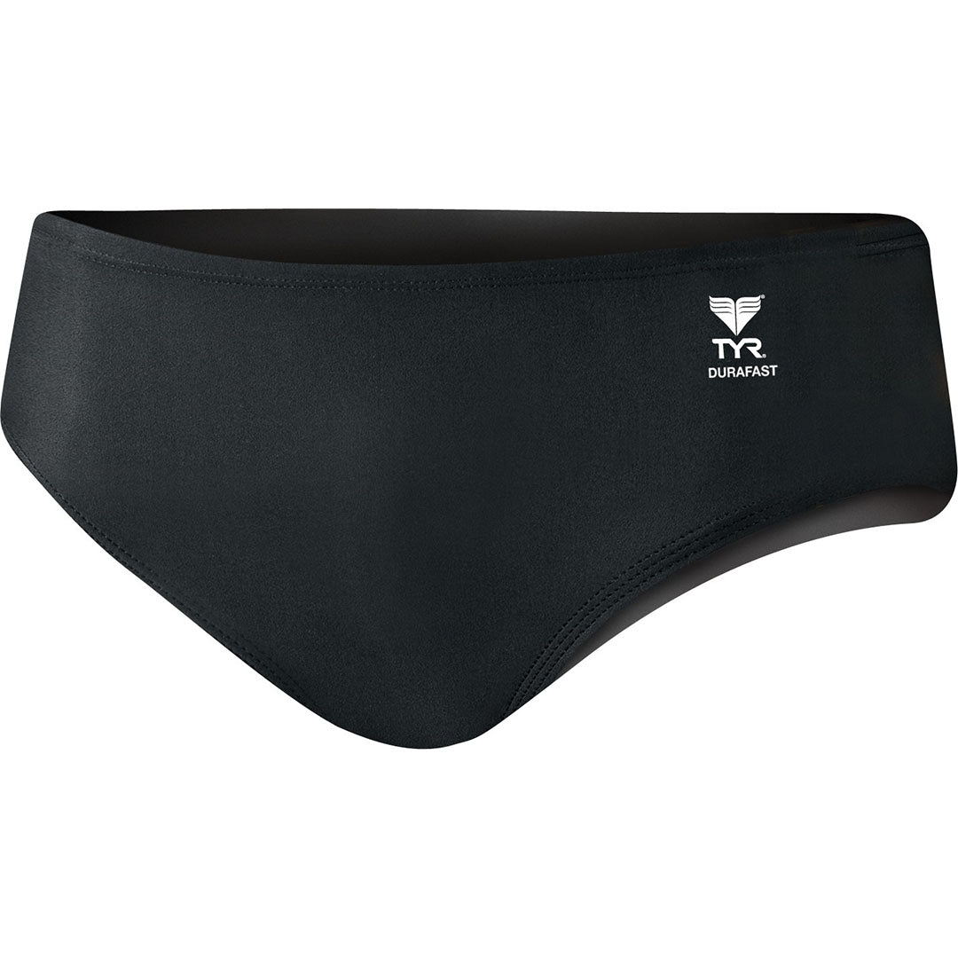 TYR Men's Durafast Racer Brief Training Swimsuit