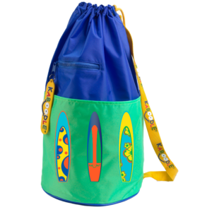 Kaboodle Bags for Kids - Surf Board Blue Lime