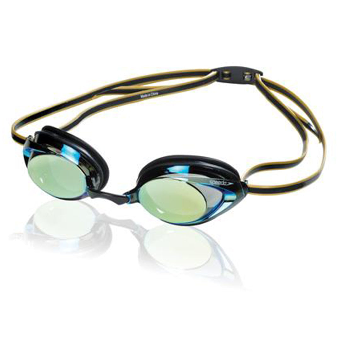 Speedo Vanquisher 2.0 Goggle Black Gold