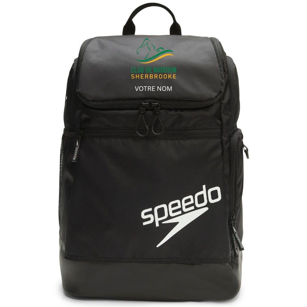 TP Sherbrooke Sac à dos Teamster Speedo avec nom