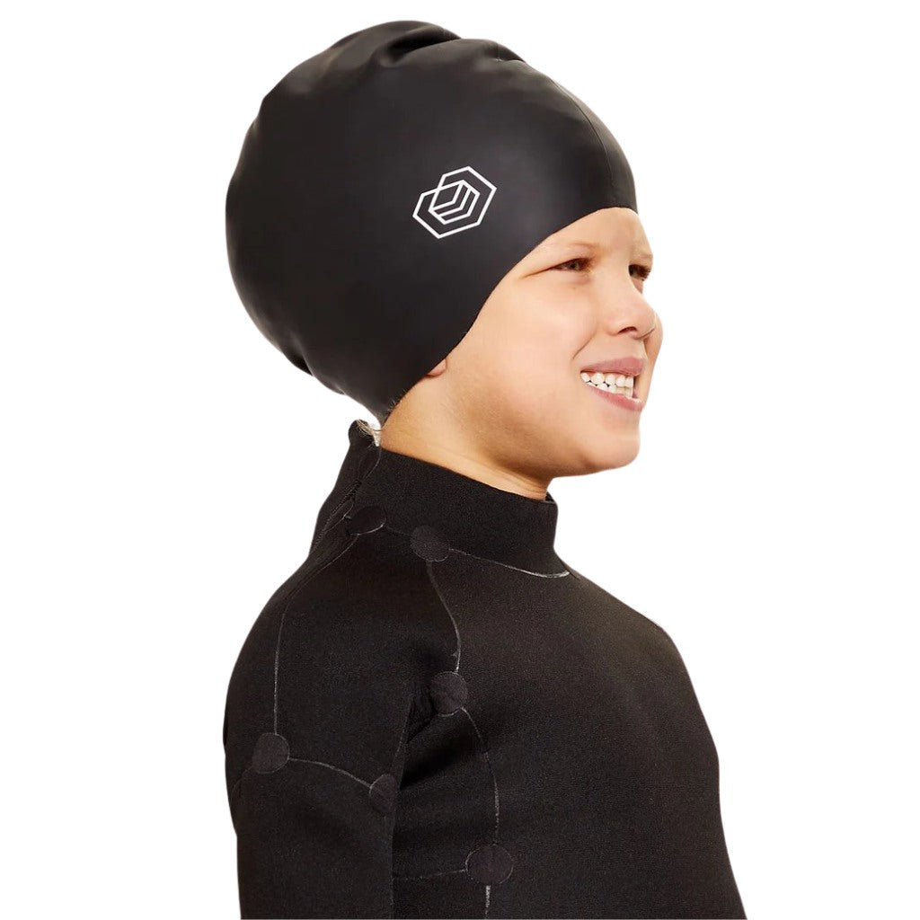 Soul Cap Junior Medium- Silicone Extra Long Hair Swim Cap for kids