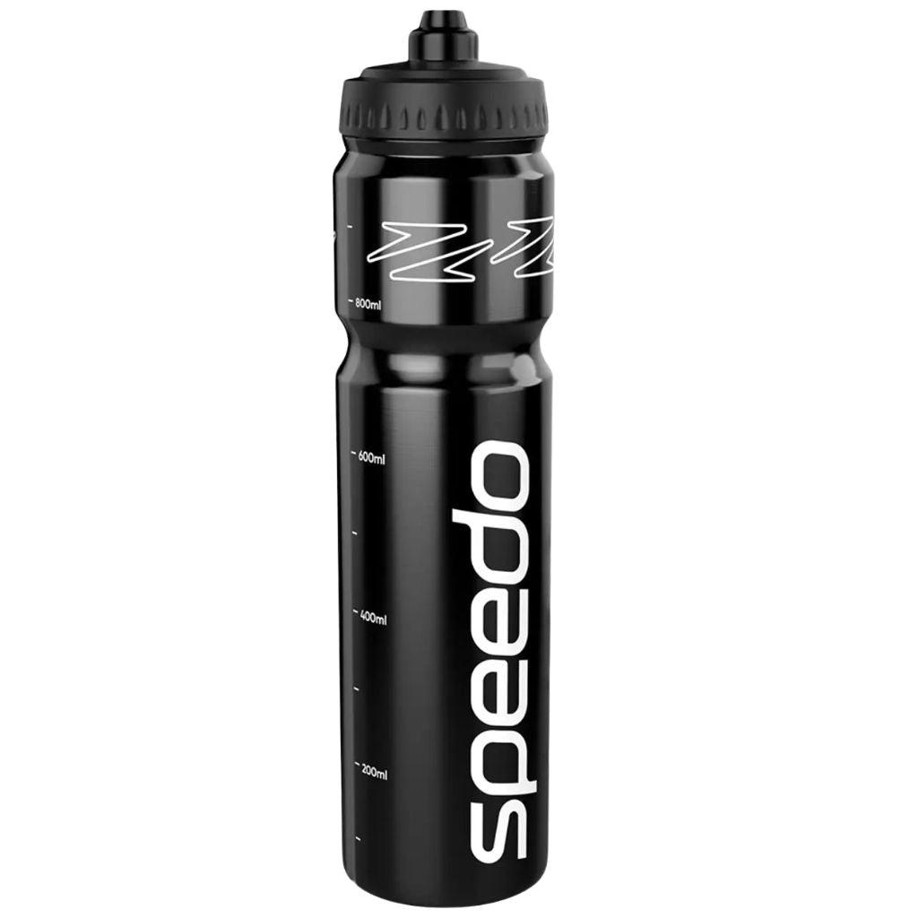 Speedo 1L Water Bottle Black