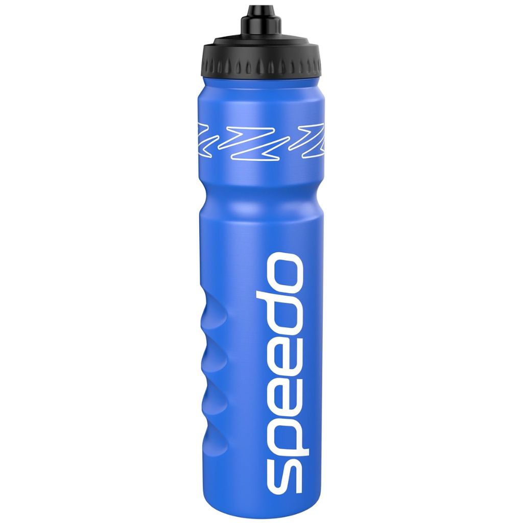 Speedo 1L Water Bottle Bondi Blue White