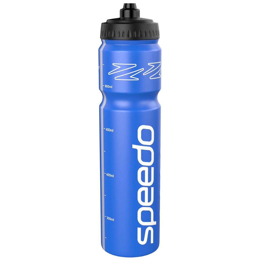 Speedo 1L Water Bottle Bondi Blue White