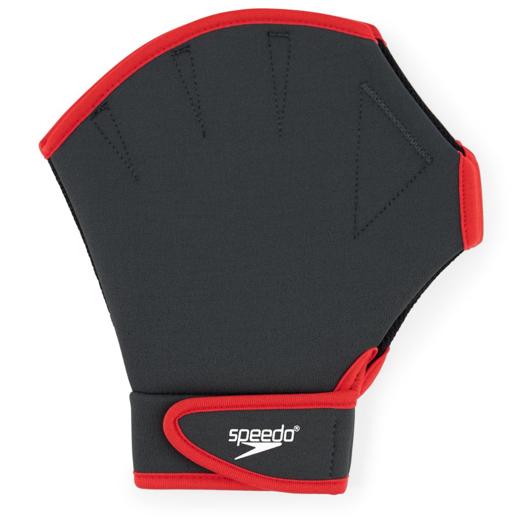 Speedo Aquatic Fitness Hydro Resistance Swim Glove Red