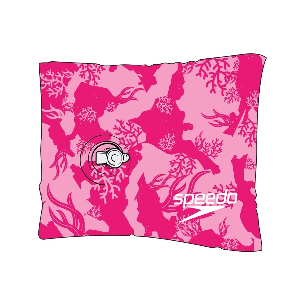 Speedo Basic Arm Bands Blossom Pink Camo Coral