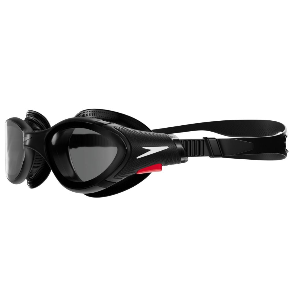 Speedo Biofuse 2.0 Smoke Black Recreational Open Water Swim Goggle