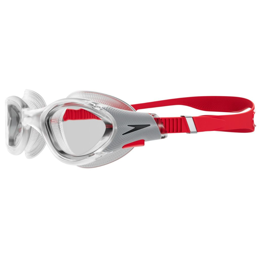 Speedo Biofuse 2.0 Red Clear Recreational Training Swim Goggle