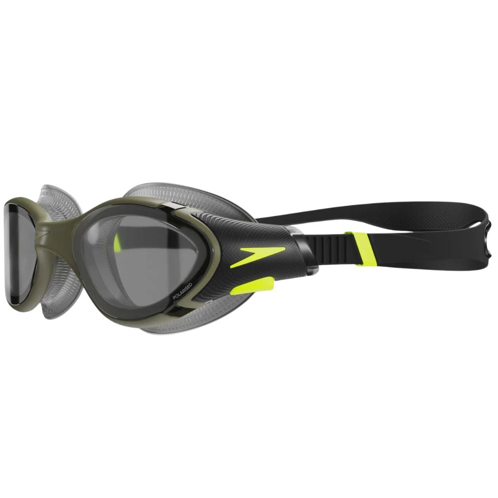 Speedo Open Water Biofuse 2.0 Polarised Olive Night Black Hyper Smoke