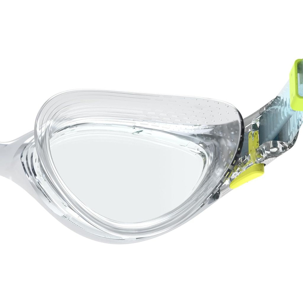 Speedo Biofuse 2.0 Womens Clear White Marine Blue